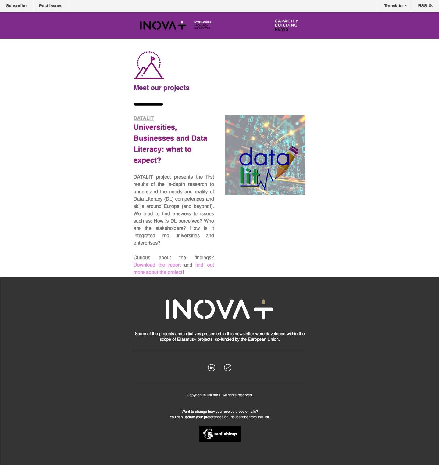 Inova+ Newsletter